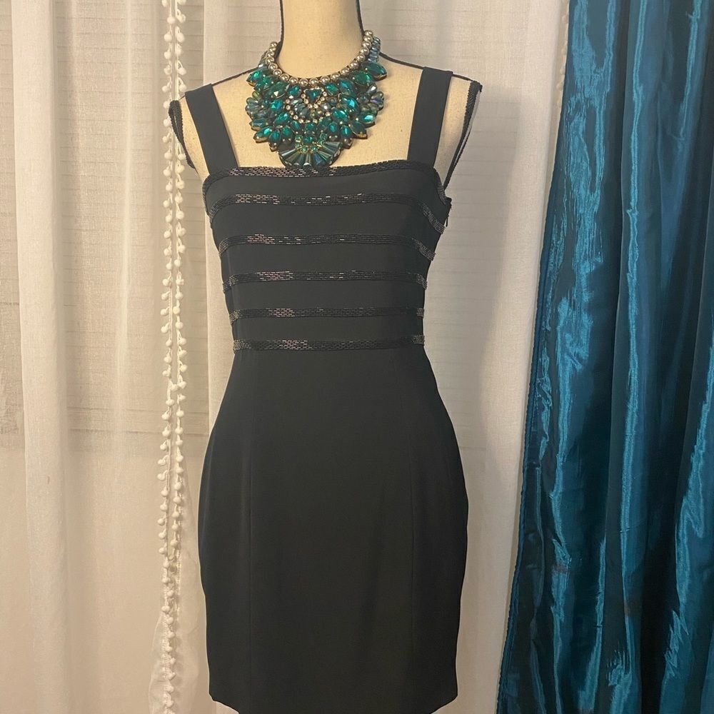 Niteline della roufogali black dress, size 6